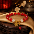 Amuleto da Boa Sorte 福 - pulseira amuleto Ruvi da tradição chinesa