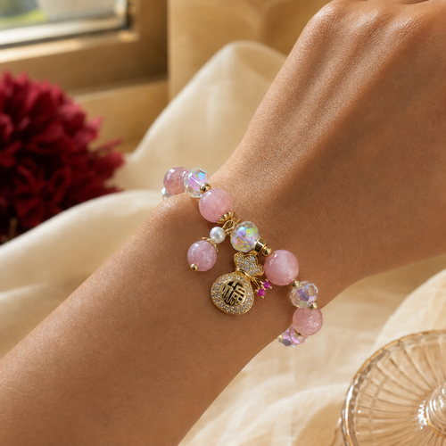 Pulseira Amuleto da Bolsa da Recompensa em detalhe