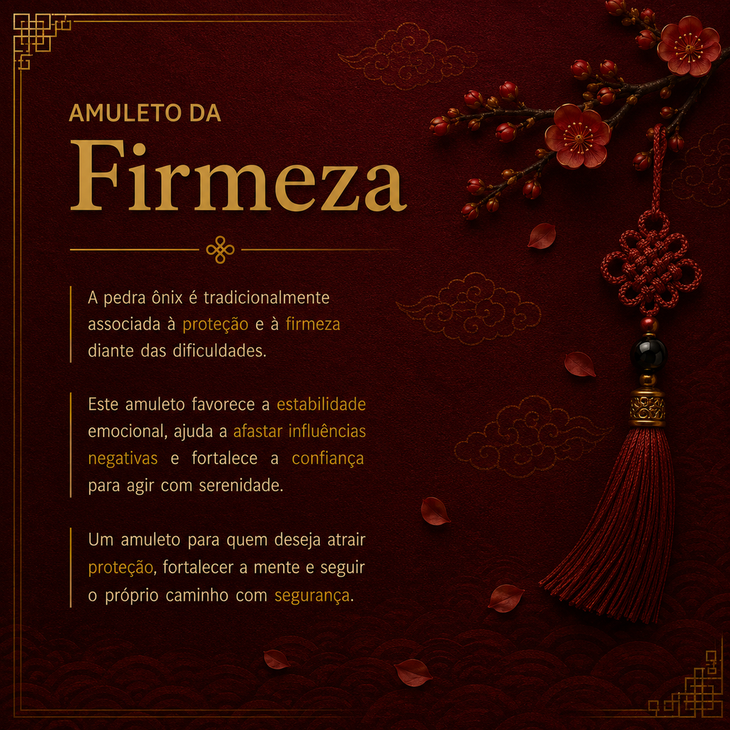 Amuleto da Firmeza - detalhe
