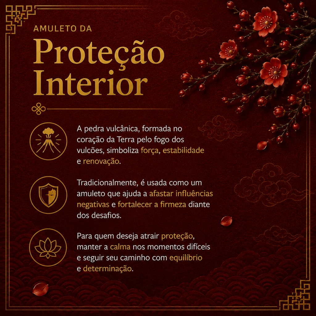 Amuleto da Proteção Interior - detalhe