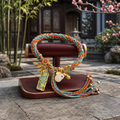 Amuleto da Vida Longa 玉兔 - pulseira amuleto Ruvi com Coelho de Jade