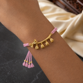 Amuleto do Retorno da Felicidade - pulseira amuleto Ruvi com lírio-do-vale