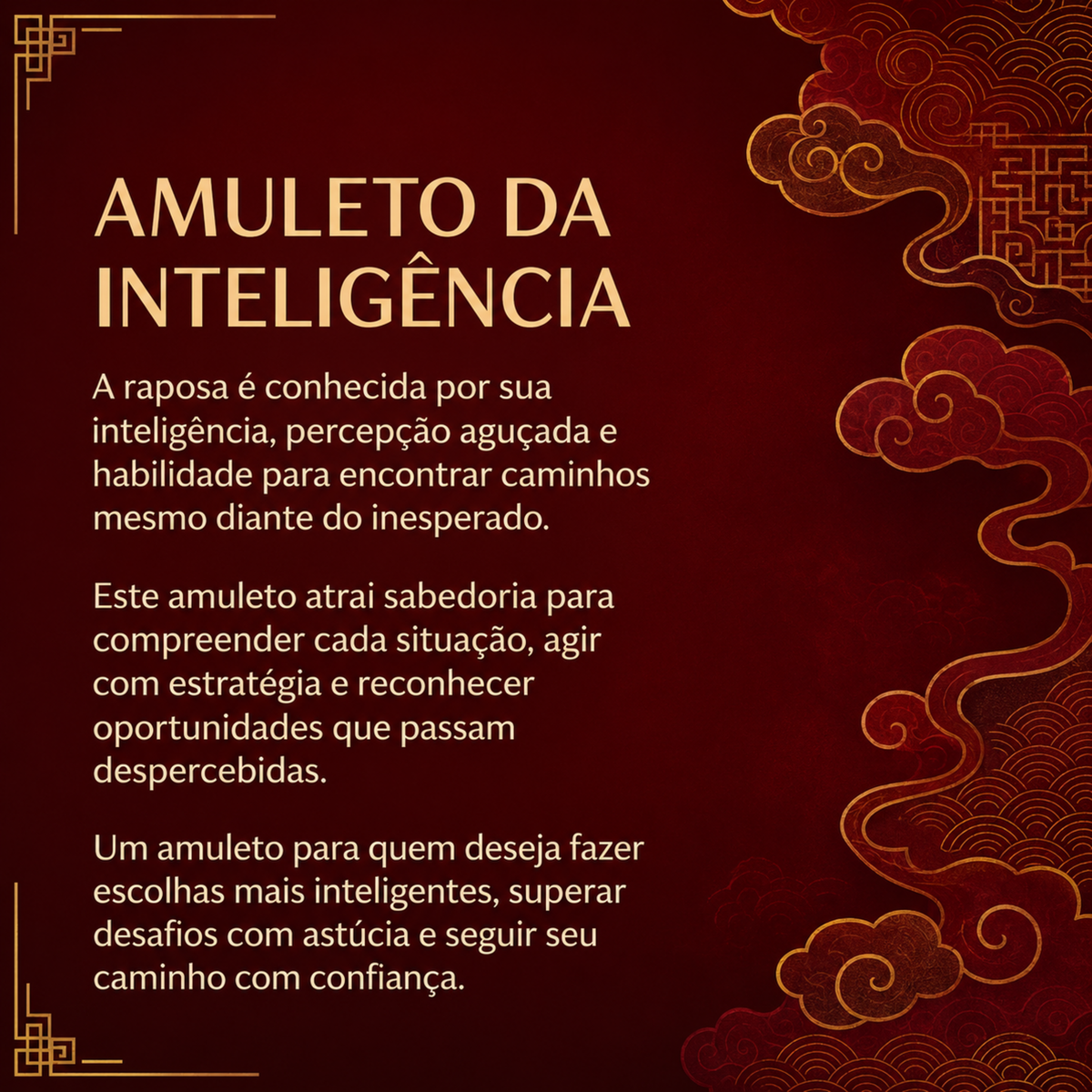Amuleto da Inteligência Feminina - acabamento da pulseira Ruvi